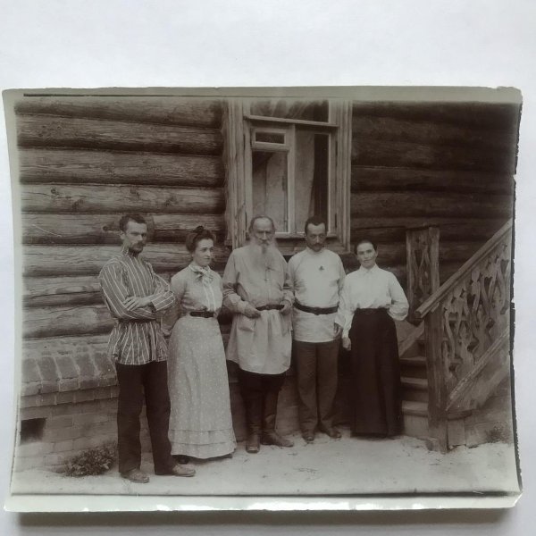 Л.Н. Толстой в гостях у А.Б. Гольденвейзера