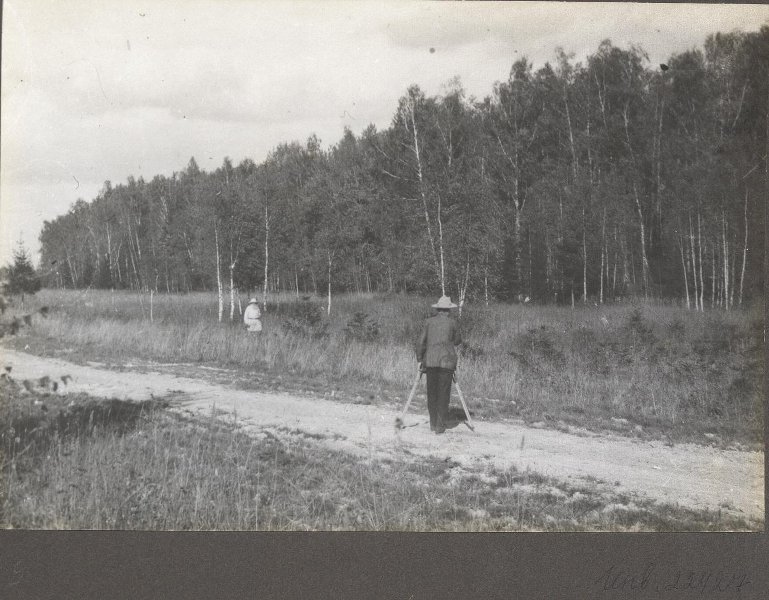 Т. Тапсель фотографирует Л.Н. Толстого