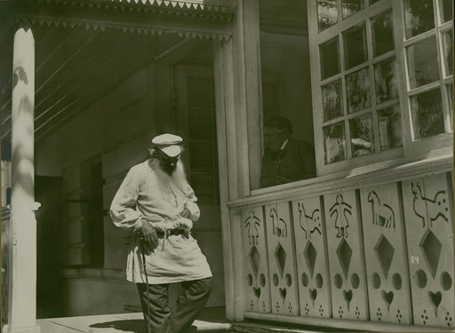 Л.Н. Толстой и Е.В. Оболенская