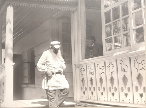 Л.Н. Толстой и Е.В. Оболенская