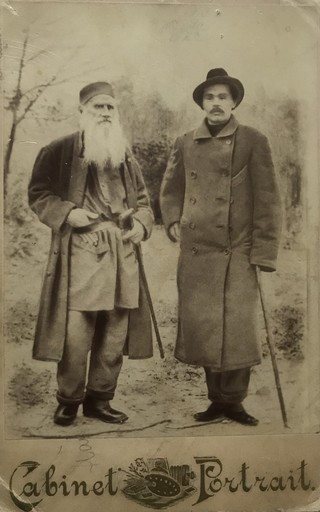 Л.Н. Толстой и А.М. Горький